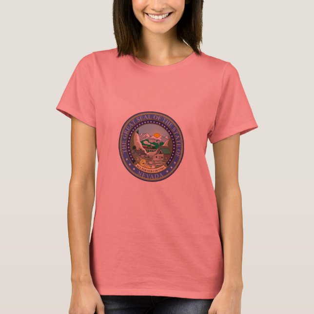Nevada State Seal T-Shirt (Front)