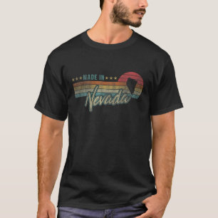 Nevada State Vintage Proud Women Mens Gift T-Shirt