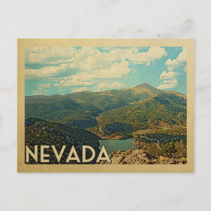 Nevada State Vintage Travel Postcard