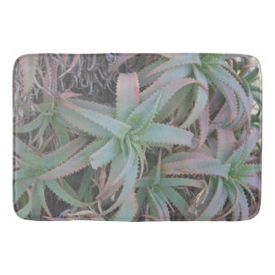 Nevada succulents bath mat