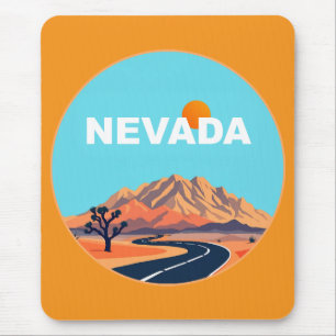 Nevada United States of America Mouse Mat
