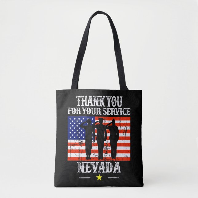 Nevada USA America United States Christmas Tote Bag (Front)