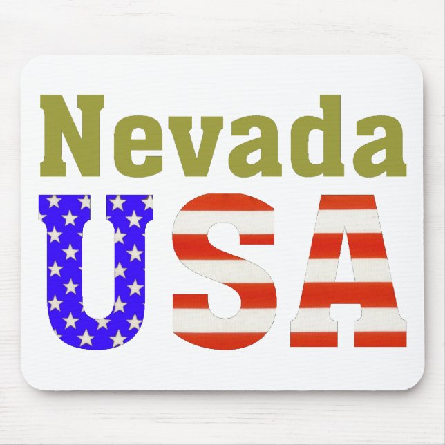 Nevada USA! Mouse Mat (Front)