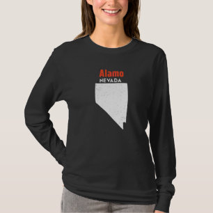 Nevada Usa State America Travel Nevadan Alamo T-Shirt
