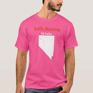 Nevada Usa State America Travel Nevadan Battle Mou T-Shirt