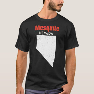 Nevada Usa State America Travel Nevadan Mesquite T-Shirt