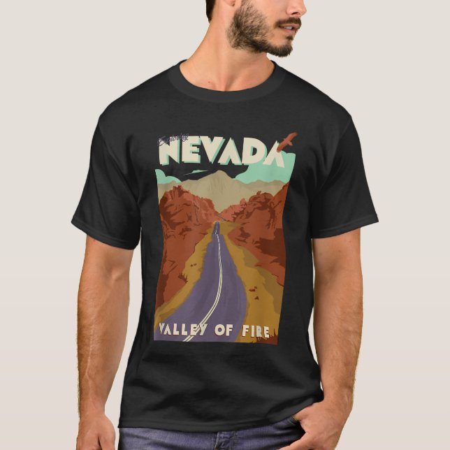 Nevada Valley Of T-Shirt (Front)