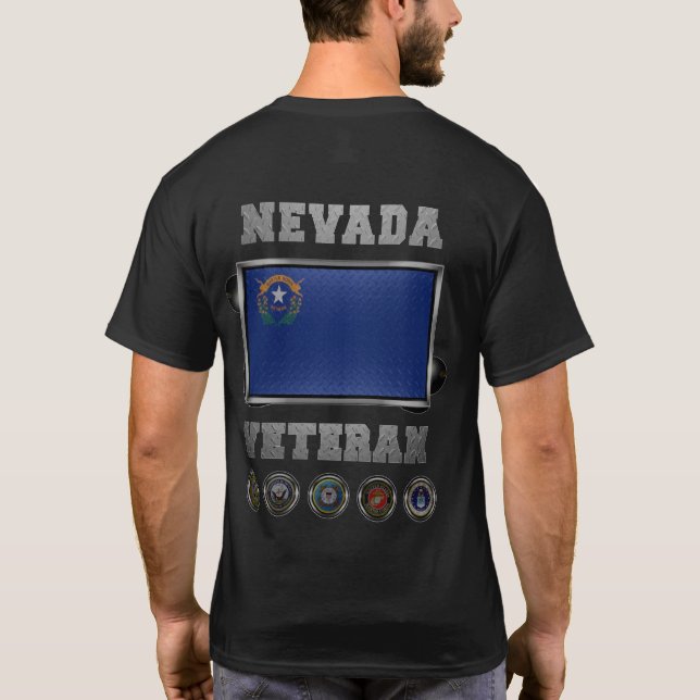 Nevada Veteran Tshirt (Back)