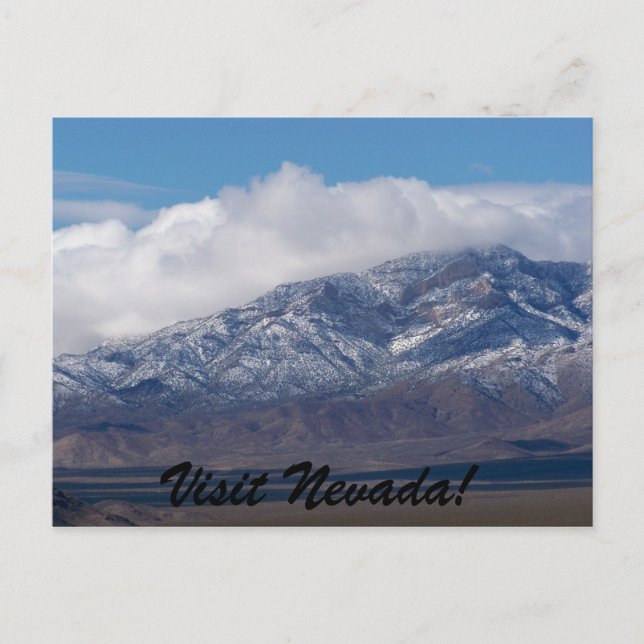 Nevada, Visit Nevada! Postcard (Front)