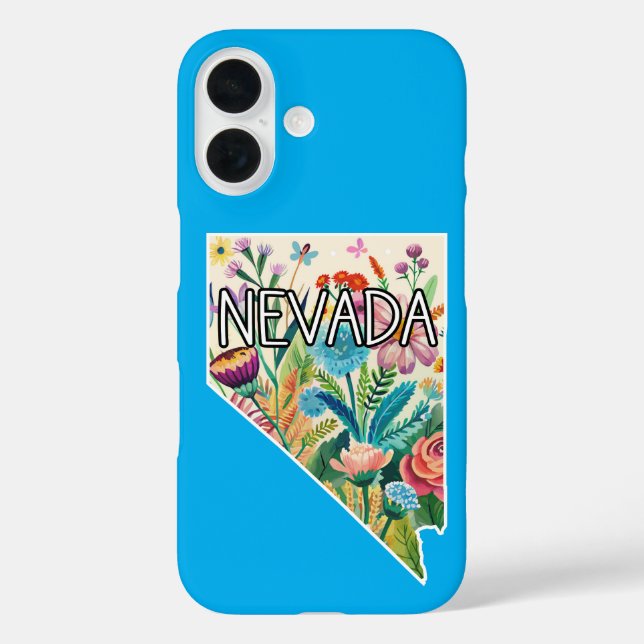 Nevada Wildflower Case-Mate iPhone Case (Back)