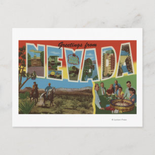 NevadaLarge Letter ScenesNevada 2 Postcard