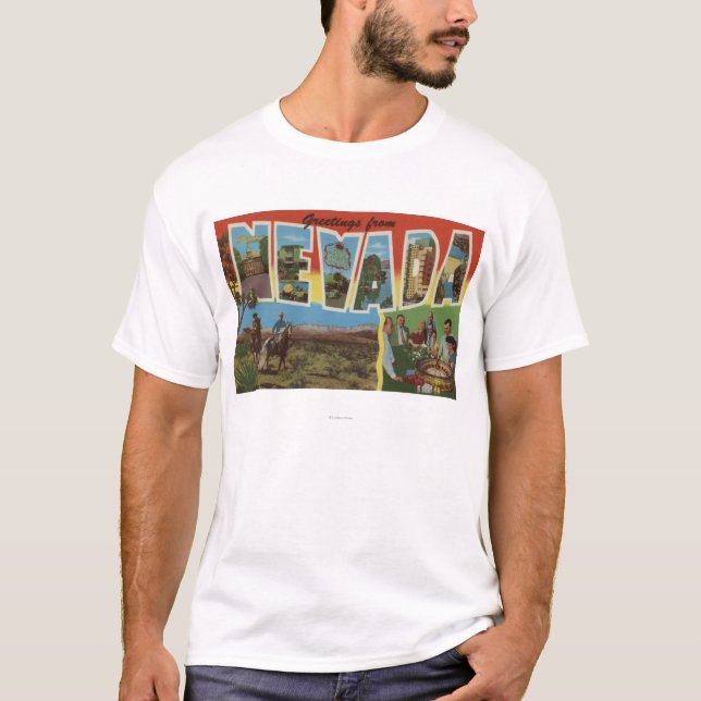 NevadaLarge Letter ScenesNevada 2 T-Shirt (Front)
