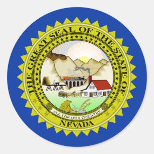 Nevadan Seal, Seal of Nevada Sticker