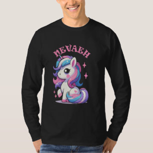 Nevaeh Cute Unicorn Design for Girls Name Nevaeh T-Shirt