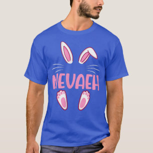 NEVAEH Easter Bunny Funny Novelty Womens Custom Na T-Shirt