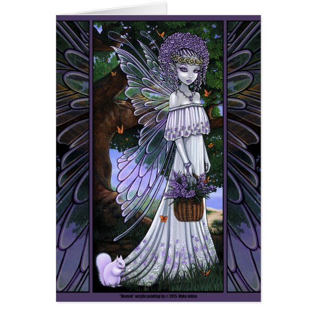 Nevaeh Lavender Spring Flower Fairy (Front)