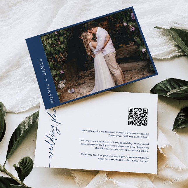 NEVE Minimal Elopement Wedding Announcement (Creator Uploaded)