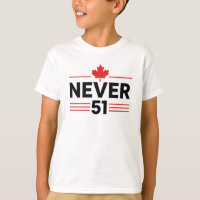 Never 51 State Canada Flag – Proud and Patriotic
