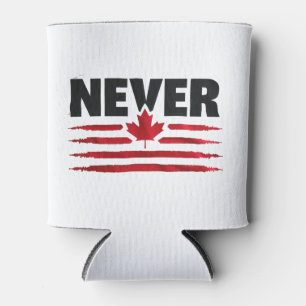 Never 51st Canadian American Trump Politic Can Cooler