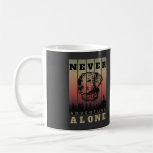 Never Adventure Alone Mug