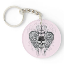 Never Again Biker Keychain