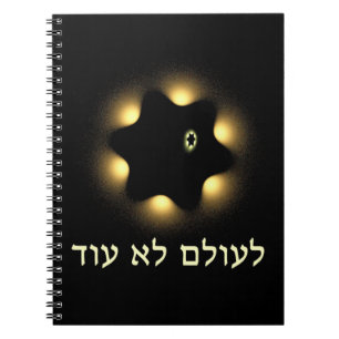 Never Again Fractal Star Of David Notebook