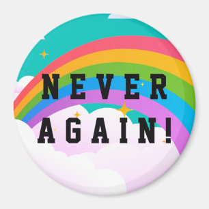 NEVER AGAIN MAGNET
