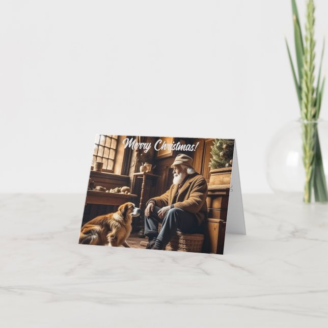 Never Alone Holiday  Card (Front)