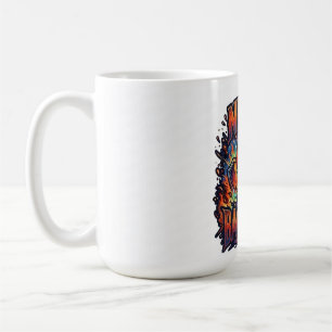 Never Back Down.T-Shirt desigion Coffee Mug