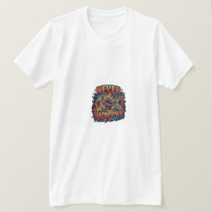 Never Back Down.T-Shirt desigion T-Shirt