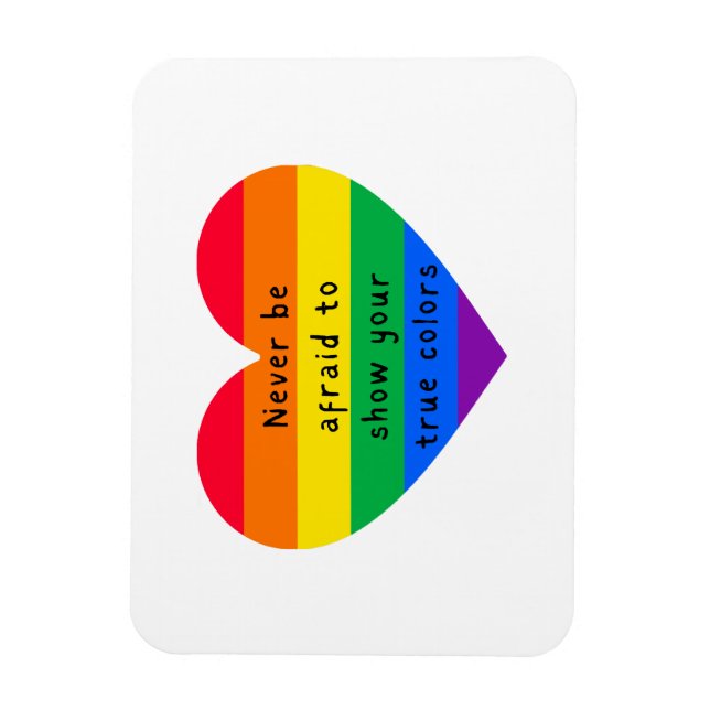 Never be Afraid Magnet (Vertical)