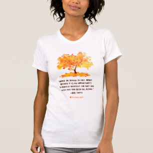 Never Be Afraid to Fall Apart Tree T-Shirt