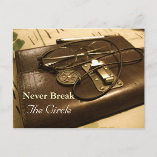 Never Break The Circle Postcard