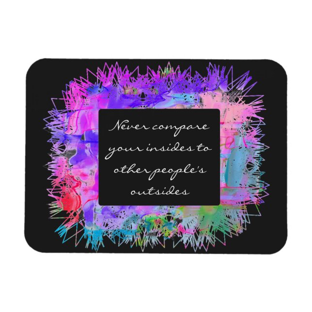 Never compare magnet (Horizontal)