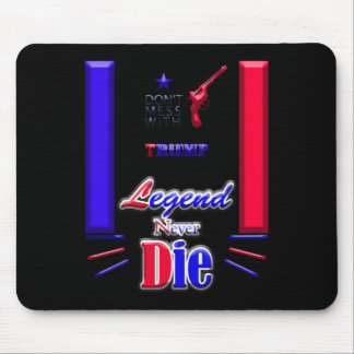 Never Die Stand With Donald Trump  Mouse Mat