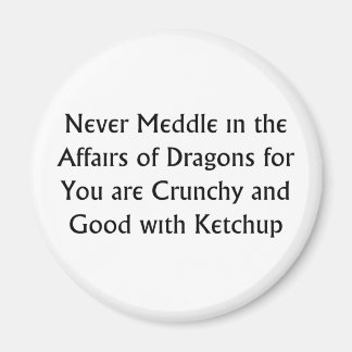 Never Dragons Magnet