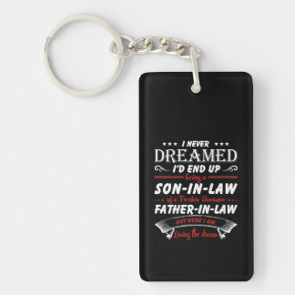 Never End Up Son In Law & Father In Law Key Ring