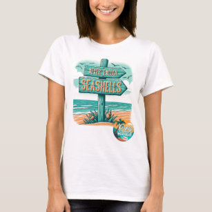 Never Enough Seashells by Crafty Beach T-Shirt