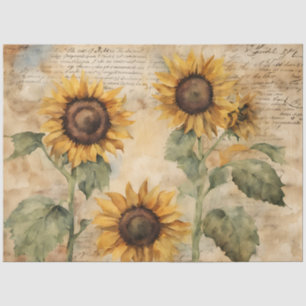 Never Enough Sunflowers Tissue Paper