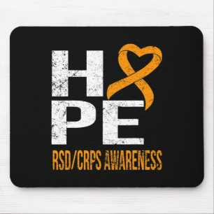 Never Ever Ever Give Up Hope Rsdcrps Awareness T S Mouse Mat