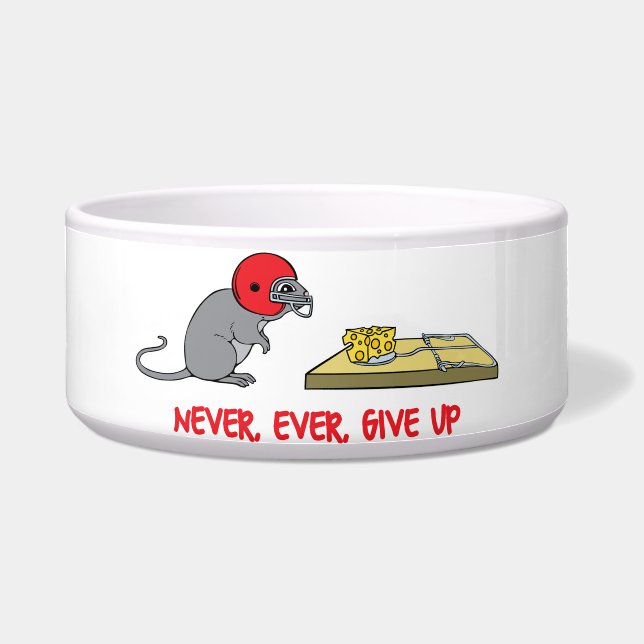 Never ever give up (Front)