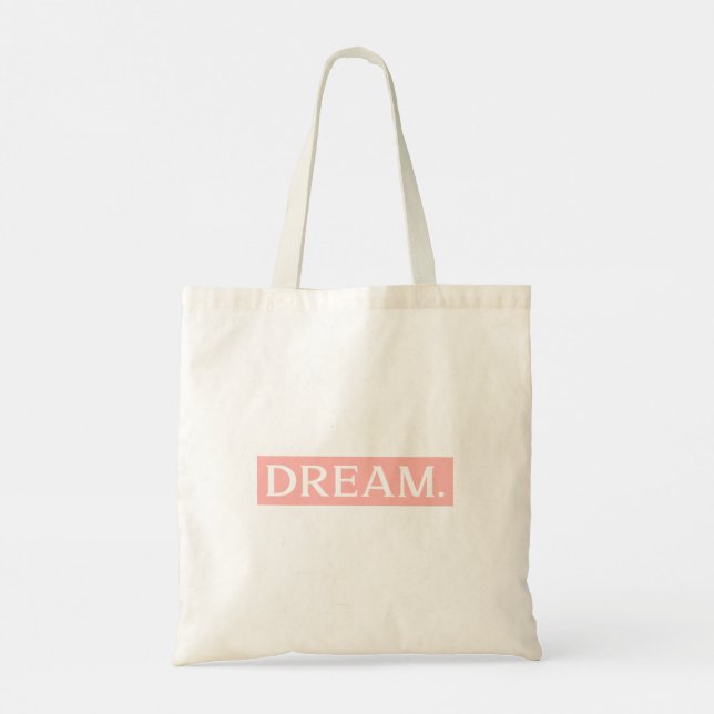 NEVER EVER GIVE UP TOTE BAG (Back)