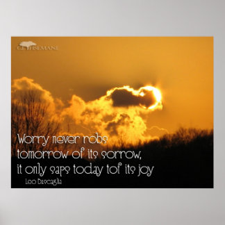 Never Ever Worry Poster