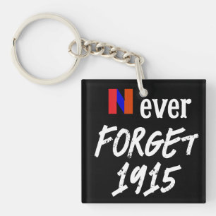 Never Forget 1915 Keychain