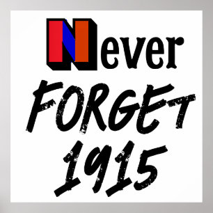 Never Forget 1915 Poster