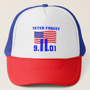 Never forget 9/11 trucker hat