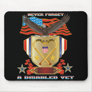 Never Forget A Disabled Vet Mouse Mat