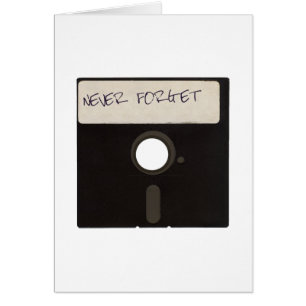 Never Forget Computer Floppy Discs