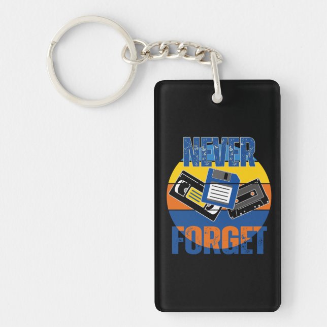 NEVER FORGET KEY RING (Front)