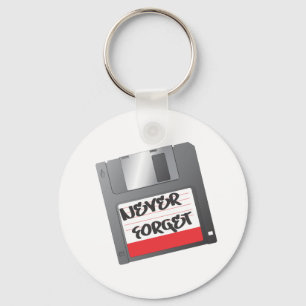 Never Forget Key Ring